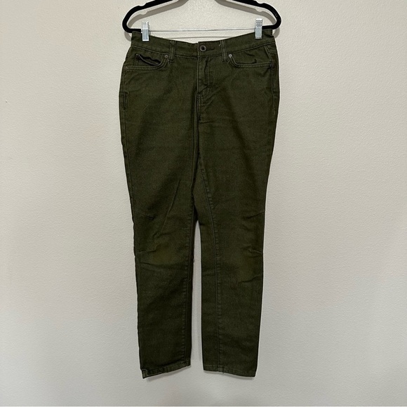 Black diamond women’s zone denim pants tundra green size 6 style 750007 climbing - Picture 1 of 4